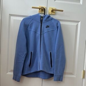 Nike Light Blue Fleece Jacket
